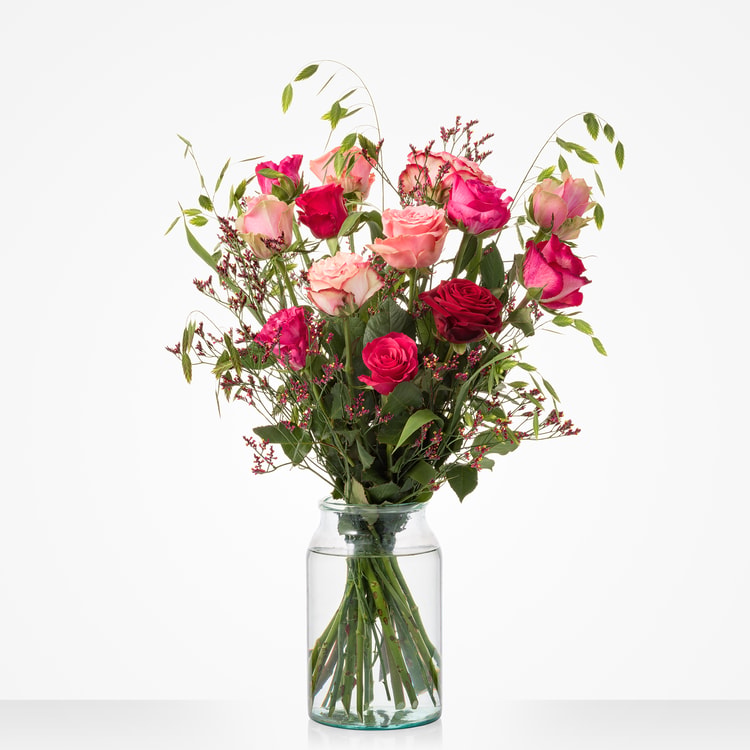 Liefdevolle rozen hover